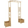 Arche de jardin Naturel 177 x 40 x 205 cm Bambou 622476622476