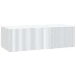 Meuble TV mural Blanc 98 x 41 x 30 cm Bois d'ingénierie 622479622479