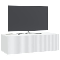 Meuble TV mural Blanc 98 x 41 x 30 cm Bois d'ingénierie 622479622479