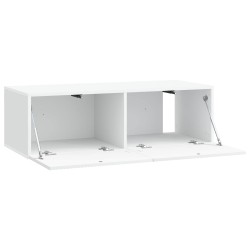 Meuble TV mural Blanc 98 x 41 x 30 cm Bois d'ingénierie 622479622479