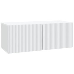 Meuble TV mural Blanc 78,5 x 31 x 30 cm Bois d'ingénierie 622482622482