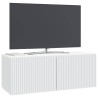Meuble TV mural Blanc 78,5 x 31 x 30 cm Bois d'ingénierie 622482622482