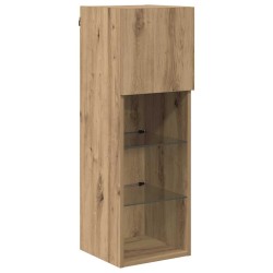 Meubles TV muraux 2 pcs Chêne artisanal Bois d'ingénierie 622484622484