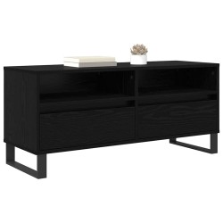 Meuble TV avec tiroir Chêne noir 100 x 34,5 x 44,5 cm 622485622485
