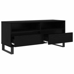 Meuble TV avec tiroir Chêne noir 100 x 34,5 x 44,5 cm 622485622485