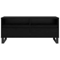 Meuble TV avec tiroir Chêne noir 100 x 34,5 x 44,5 cm 622485622485