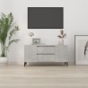 Meuble TV Gris béton 102x44,5x50 cm Bois d'ingénierie 622488622488