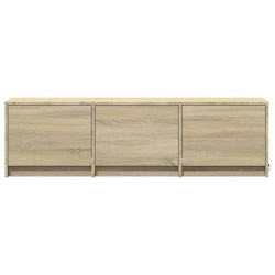 Meuble TV avec LED Sonoma 140 x 34 x 40 cm Bois d'ingénierie 622489622489