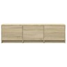 Meuble TV avec LED Sonoma 140 x 34 x 40 cm Bois d'ingénierie 622489622489