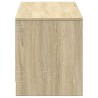 Meuble TV avec LED Sonoma 140 x 34 x 40 cm Bois d'ingénierie 622489622489