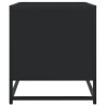 Meuble TV noir 180x40x46 cm bois d'ingénierie 622490622490