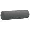 Canapé 2 places avec oreillers gris foncé 120 cm tissu 622492622492