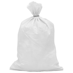 Sacs tissés 50 pcs Blanc 50 x 80 cm PP 622494622494