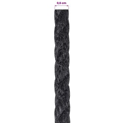 Corde en Jute 6 Noir Jute 100% Tossa 622496622496