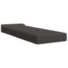 Canapé-lit pliable Gris foncé 200 x 70 x 15 cm Tissu 622505622505