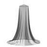 Ciel de lit anti-moustiques 156 mesh Noir ⌀56 x 220 cm 622508622508