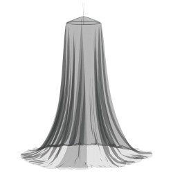 Ciel de lit anti-moustiques 156 mesh Noir ⌀56 x 220 cm 622508622508