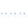 Rennes LED 6 pcs Blanc tissu 622513622513