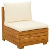 Ensemble de canapés d'extérieur avec coussin 4 Pièce Marron 622530622530