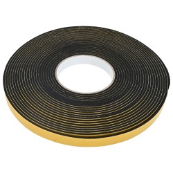 Ruban adhésif en mousse Noir 10mm x 10m Mousse CR 622536622536