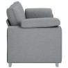 Sofa 3 places Gris clair 220 cm tissu 622553622553