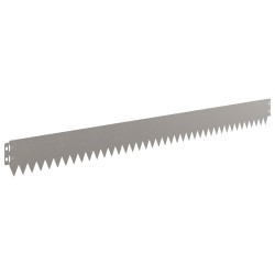 Bordure de Pelouse 30 pcs 103 x 10 cm Acier Rouillé 622556622556