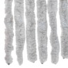 Rideau anti-mouches gris 56x185 cm chenille 622557622557
