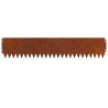 Bordure de Pelouse 20 pcs 103 x 20 cm Acier Rouillé 622572622572
