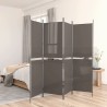 Cloison de séparation 4 panneaux Anthracite 200x180 cm Tissu 622597622597