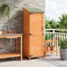 Abri de jardin Marron 59,5 x 56 x 176,5 cm Bois de Sapin Massif 622598622598
