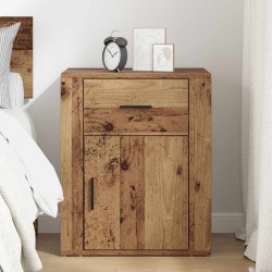 Cabinet de chevet Bois ancien 35 x 50 x 60 cm Bois d'ingénierie 622599622599