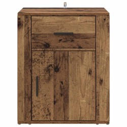 Cabinet de chevet Bois ancien 35 x 50 x 60 cm Bois d'ingénierie 622599622599