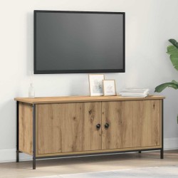 Meuble TV Chêne artisanal 100 x 35 x 45 cm Bois d'ingénierie 622601622601