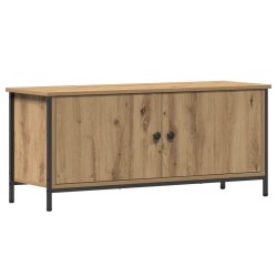 Meuble TV Chêne artisanal 100 x 35 x 45 cm Bois d'ingénierie 622601622601
