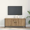 Meuble TV Chêne artisanal 100 x 35 x 45 cm Bois d'ingénierie 622601622601