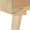 Meuble TV 110x30x45 cm Bois de manguier solide 622610622610