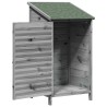 Abri de jardin Gris 59 x 56 x 113,5 cm Bois de Sapin Massif 622621622621