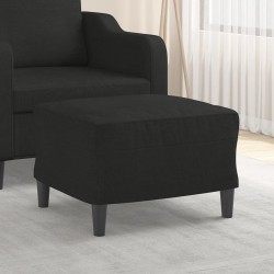 Repose-pied Noir 60x50x41 cm Tissu 622627622627