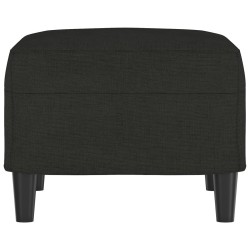 Repose-pied Noir 60x50x41 cm Tissu 622627622627