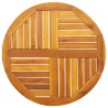 Dessus de table Ø70x2 cm rond bois massif d'acacia 622628622628