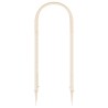 Arche à roses avec pointes Blanc 97 x 43 x 218 cm PP 622629622629