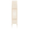 Arche à roses avec pointes Blanc 97 x 43 x 218 cm PP 622629622629