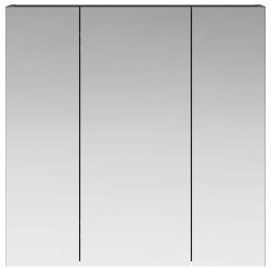 Armoire Miroir de Salle de Bain Chêne noir 70 x 14,5 x 70 cm 622635622635