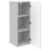 Armoire Murale Blanc 33 x 34,5 x 90 cm Bois d'ingénierie 622641622641