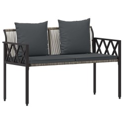 Bancs d'extérieur 2 -Seater 116 x 56 x 75 cm polyrotin 622643622643