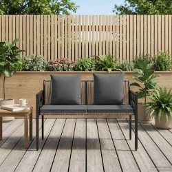 Bancs d'extérieur 2 -Seater 116 x 56 x 75 cm polyrotin 622643622643