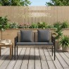 Bancs d'extérieur 2 -Seater 116 x 56 x 75 cm polyrotin 622643622643