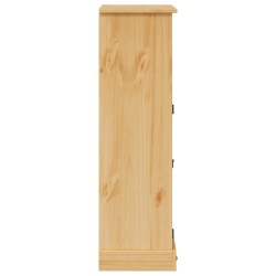 Armoire de salle de bain Corona 70x33x110 cm bois de pin massif 622646622646