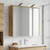 Armoire Miroir de Salle de Bain Chêne artisan 622648622648