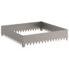 Bordure de Pelouse 100 x 100 x 20 cm Acier Rouillé 622658622658